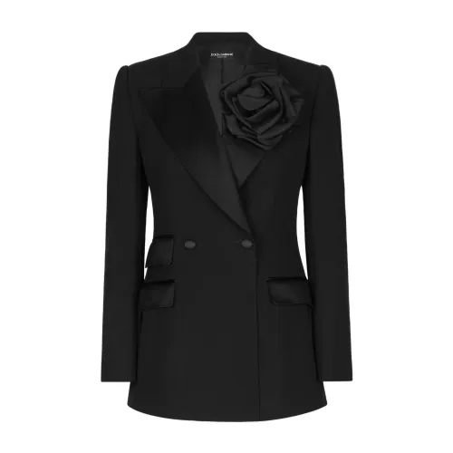 Dolce & Gabbana , Dolce & Gabbana Jackets Black ,Black female, Sizes: