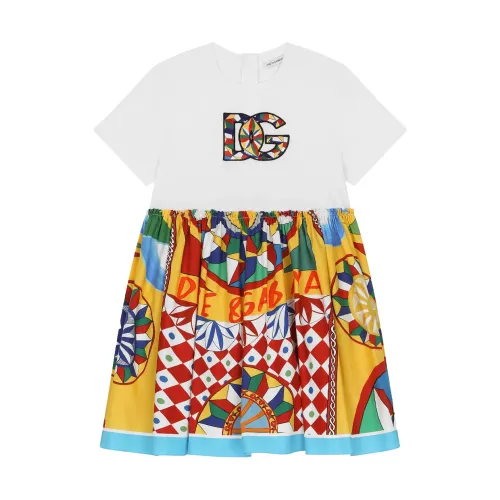 Dolce & Gabbana , Dolce & Gabbana Kids Dresses MultiColour ,Multicolor female, Sizes: