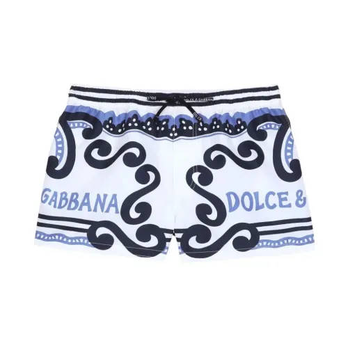 Dolce & Gabbana , Dolce & Gabbana Kids Sea clothing Blue ,Multicolor male, Sizes: