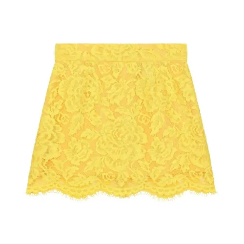Dolce & Gabbana , Dolce & Gabbana Kids Skirts Yellow ,Yellow female, Sizes: