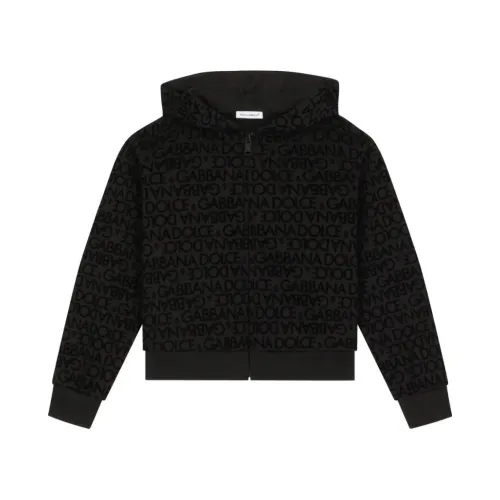 Dolce & Gabbana , Dolce & Gabbana Kids Sweaters Black ,Black male, Sizes: