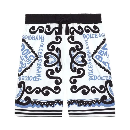 Dolce & Gabbana , Dolce & Gabbana Kids Trousers Blue ,Blue female, Sizes: