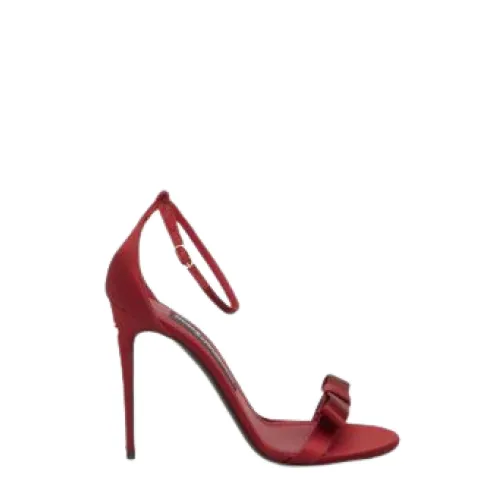 Dolce & Gabbana , Dolce & Gabbana Sandals Red ,Red female, Sizes:
