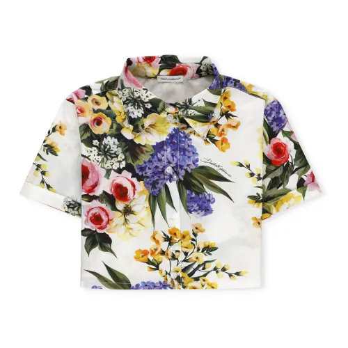 Dolce & Gabbana , Dolce & Gabbana Shirts White ,Multicolor female, Sizes:
