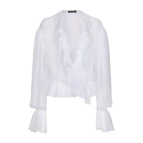 Dolce & Gabbana , Dolce & Gabbana Shirts White ,White female, Sizes: