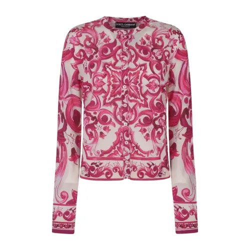 Dolce & Gabbana , Dolce Gabbana Sweaters ,Pink female, Sizes: