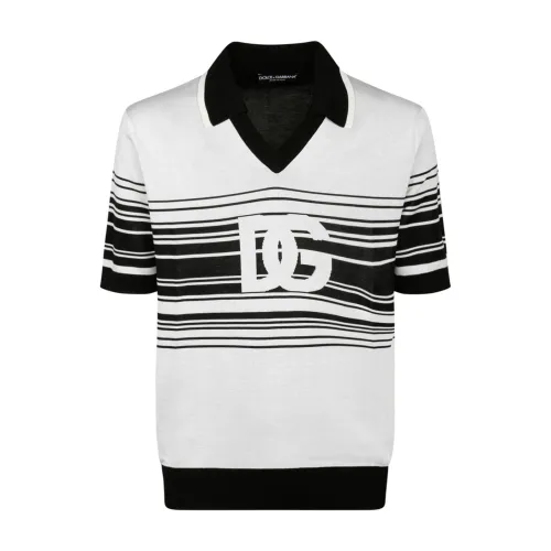 Dolce & Gabbana , Dolce & Gabbana Sweaters ,White male, Sizes: