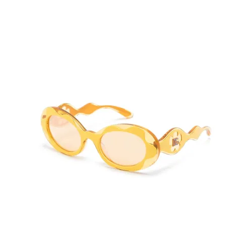 Dolce & Gabbana , Dx6005 33347J Sunglasses ,Yellow female, Sizes: