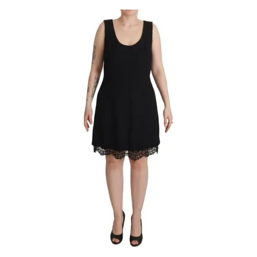 Dolce & Gabbana , Elegant Black Dress - Perfect Fit and Luxurious Design ,Black female, Sizes:
