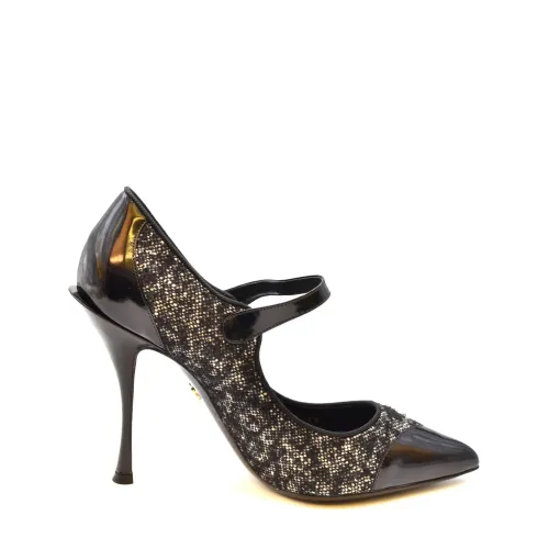 Dolce & Gabbana , Elevate Your Style with Low-Cut Pumps ,Black female, Sizes: