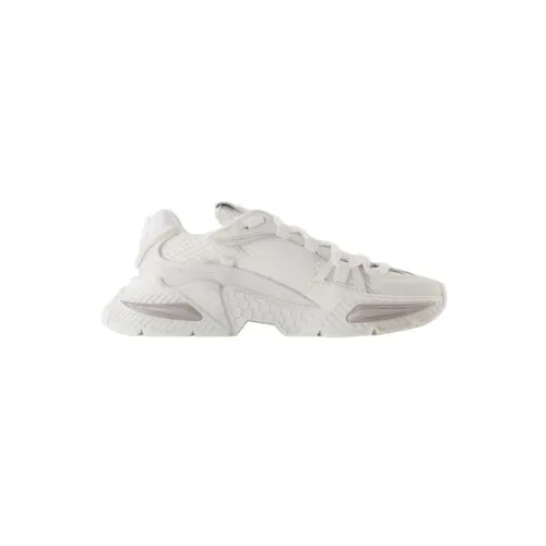 Dolce & Gabbana , Fabric sneakers ,White male, Sizes: