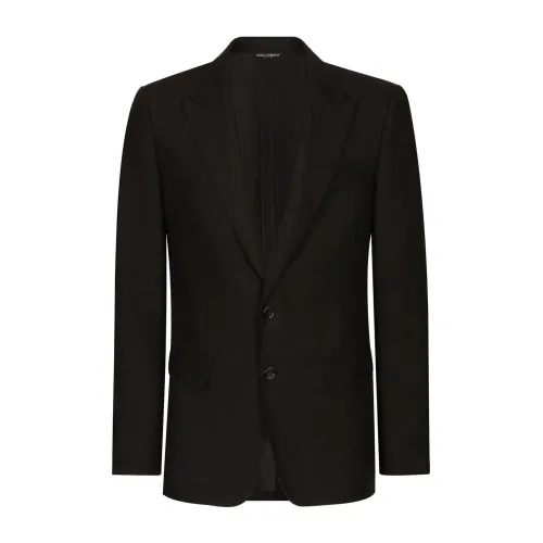 Dolce & Gabbana , Formal Blazer ,Black male, Sizes: