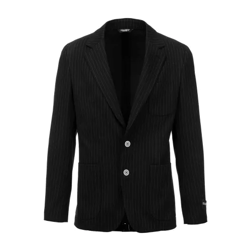 Dolce & Gabbana , Formal Blazer ,Black male, Sizes: