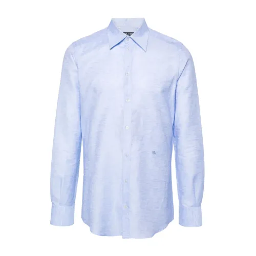 Dolce & Gabbana , Formal Shirts ,Blue male, Sizes: