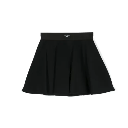 Dolce & Gabbana , Girl's Clothing Skirts N0000 Ss24 ,Black female, Sizes: