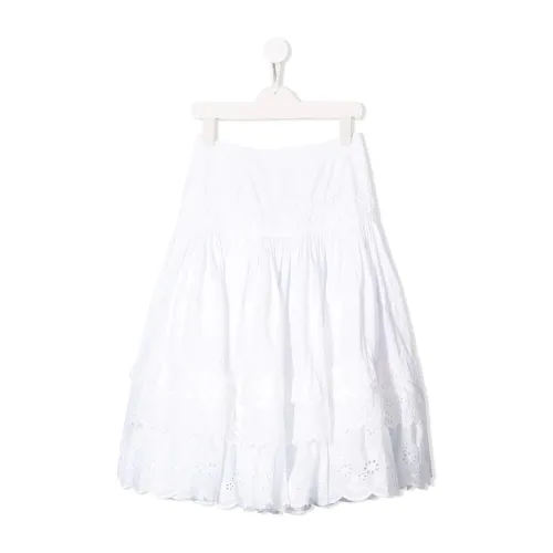 Dolce & Gabbana , Girl's Clothing Skirts White Noos ,White female, Sizes: