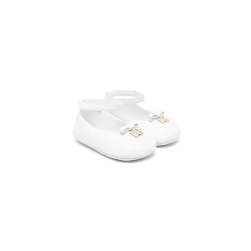Dolce & Gabbana , Girl's Shoes Ballerinas 80001 Ss24 ,White female, Sizes: