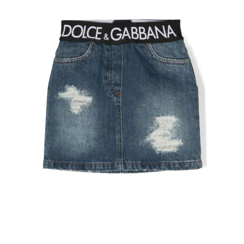 Dolce & Gabbana , Gonna ,Blue female, Sizes:
