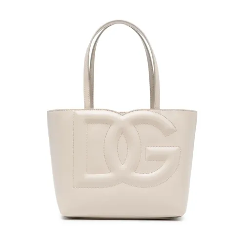 Dolce & Gabbana , Ivory Bags with 3.5cm Heel ,Beige female, Sizes: ONE SIZE