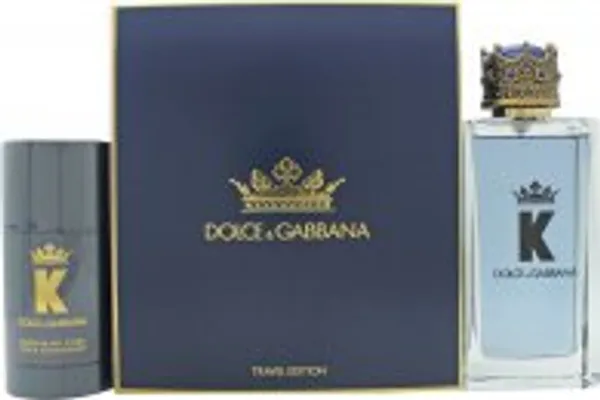 Dolce & Gabbana K Gift Set 100ml EDT + 75g Deodorant Stick