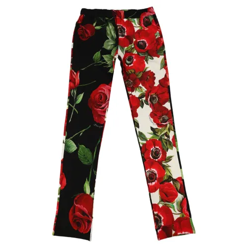 Dolce & Gabbana , Kids Pants by Dolce Gabbana ,Multicolor female, Sizes: