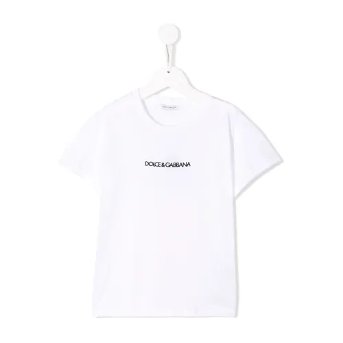 Dolce & Gabbana , Kids T-shirt White ,White male, Sizes: