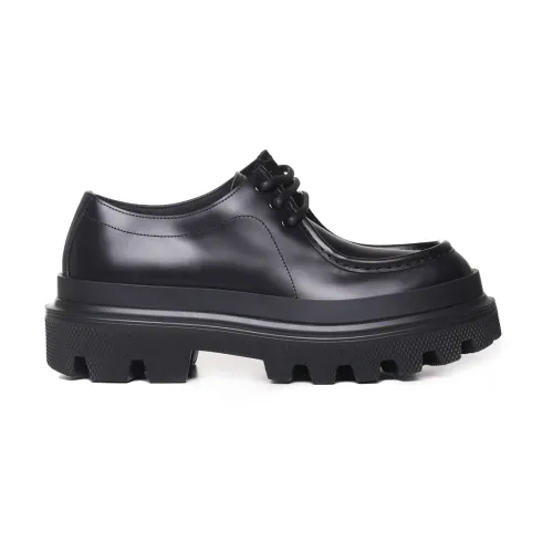 Dolce & Gabbana , Laced Shoes ,Black male, Sizes: