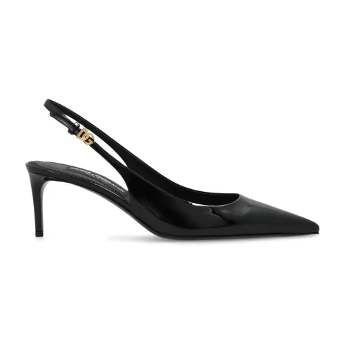 Dolce & Gabbana , Leather pumps ,Black female, Sizes: