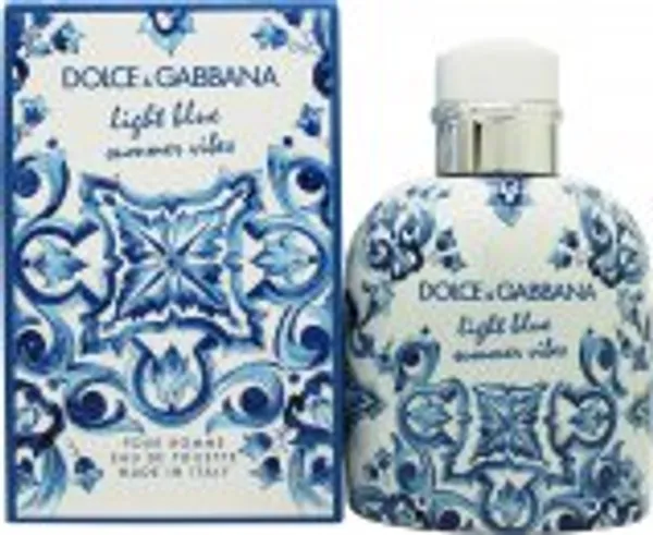 Dolce & Gabbana Light Blue Pour Homme Summer Vibes Eau de Toilette 125ml Spray