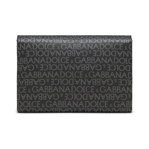 Dolce & Gabbana , Logo Shoulder Bag ,Black male, Sizes: ONE SIZE