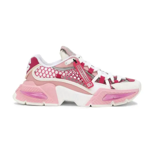 Dolce & Gabbana , Low Top Sneaker ,Pink female, Sizes: