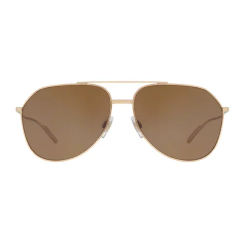 Dolce & Gabbana , Mens Accessories Sunglasses Gold Ss22 ,Yellow male, Sizes: ONE