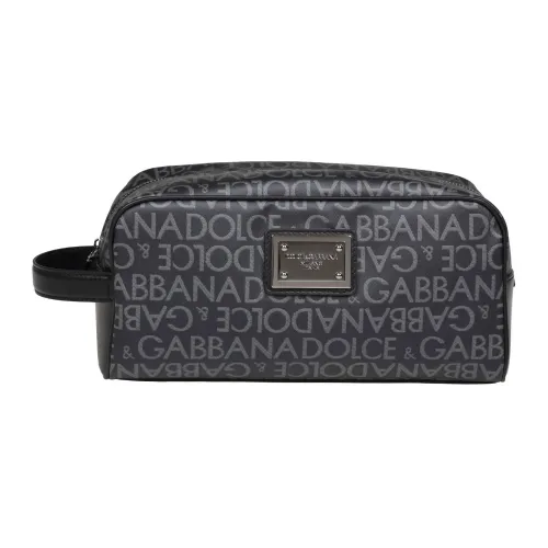 Dolce & Gabbana , Men's Accessories Wallets Black / Grey Aw23 ,Gray male, Sizes: ONE SIZE