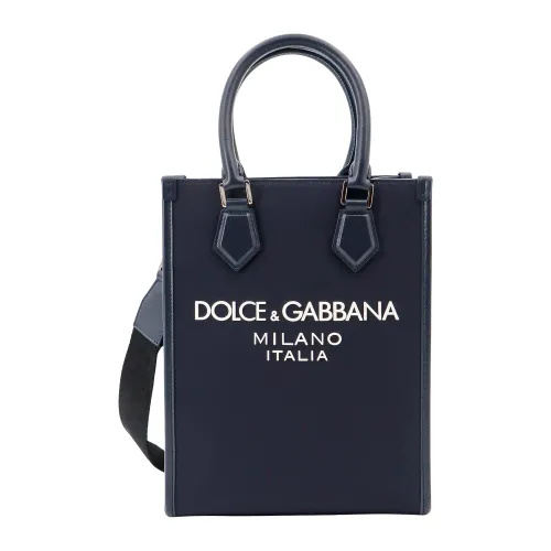 Dolce & Gabbana , Men's Bags Handbag Blue Ss24 ,Blue male, Sizes: ONE SIZE