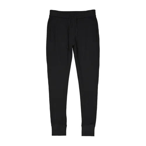 Dolce & Gabbana , Mens Clothing Trousers Black Aw23 ,Black male, Sizes:
