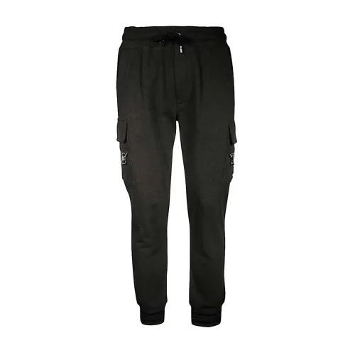 Dolce & Gabbana , Men's Clothing Trousers Gray Aw22 ,Gray male, Sizes: