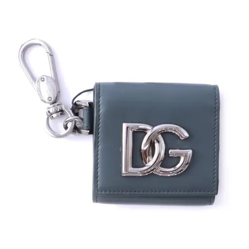 Dolce & Gabbana , Mens Coin Purse ,Green male, Sizes: ONE SIZE