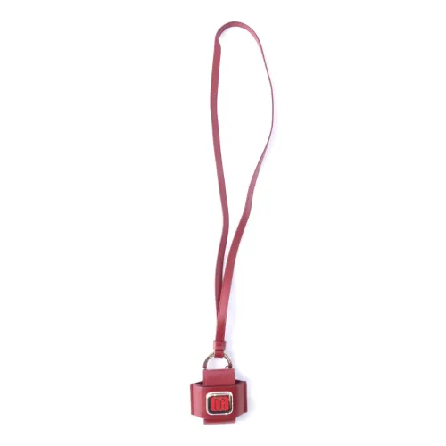 Dolce & Gabbana , Men`s Headphone Hanging Bag ,Red male, Sizes: ONE SIZE