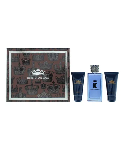 Dolce & Gabbana Mens K Eau De Parfum 100ml Gift Set For Him - NA - One Size