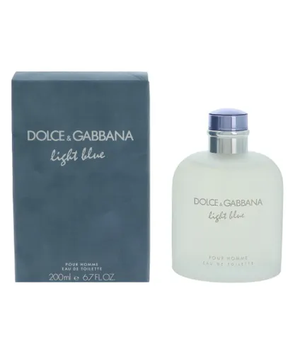 Dolce & Gabbana Mens Light Blue Pour Homme Eau de Toilette 200ml Spray - One Size