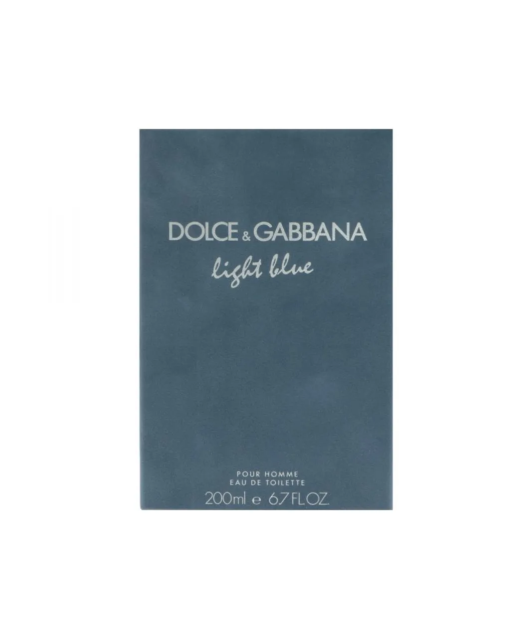 Dolce & Gabbana Mens Light Blue Pour Homme Eau de Toilette 200ml Spray - One Size