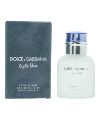 Dolce & Gabbana Mens Light Blue Pour Homme Eau de Toilette 40ml - One Size