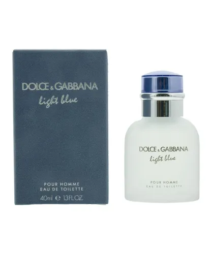 Dolce & Gabbana Mens Light Blue Pour Homme Eau de Toilette 40ml Spray For Him - One Size