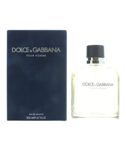 Dolce & Gabbana Mens Pour Homme Eau de Toilette 200ml Spray - Orange - One Size