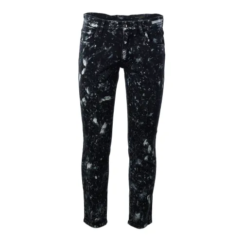 Dolce & Gabbana , Mens Skinny Combined Colour Jeans ,Multicolor male, Sizes: