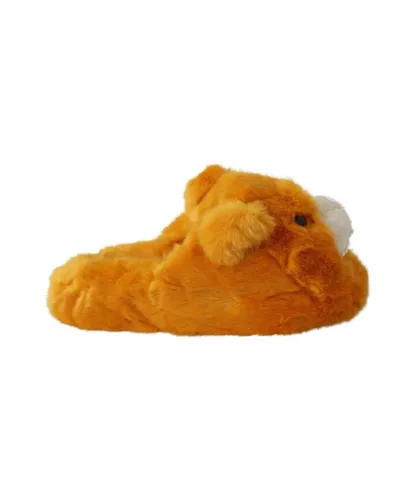 Dolce & Gabbana Mens Yellow LION Flats Slippers Sandals Shoes