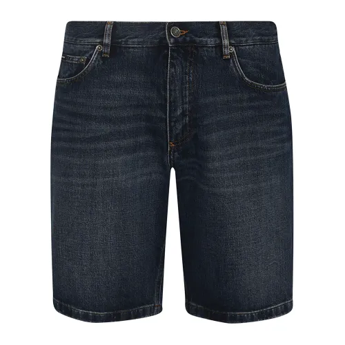 Dolce & Gabbana , Navy Blue Denim Jeans Straight Leg ,Blue male, Sizes: