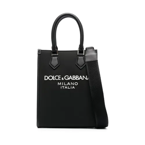 Dolce & Gabbana , Nero Shopping Bag ,Black male, Sizes: ONE SIZE