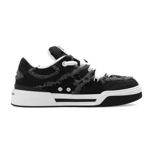 Dolce & Gabbana , ‘New Roma’ sneakers ,Black male, Sizes: