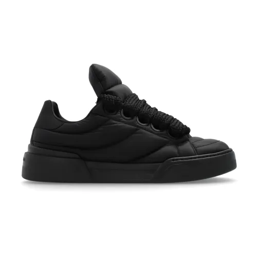 Dolce & Gabbana , New Roma sneakers ,Black male, Sizes: